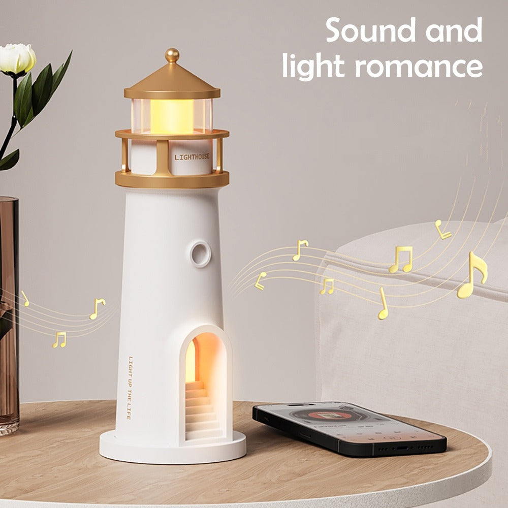 Lighthouse Moon Projector Night Lamp