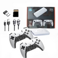 M22 Video Game Stick 4K 64G 30000+ Retro Games Dual Controllers | Supports 52 Emulators (PSP/N64/PS1/3D/Arcade)
