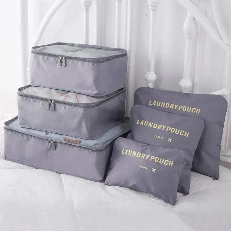 Travel Storage Bag Set (Pack of 6)