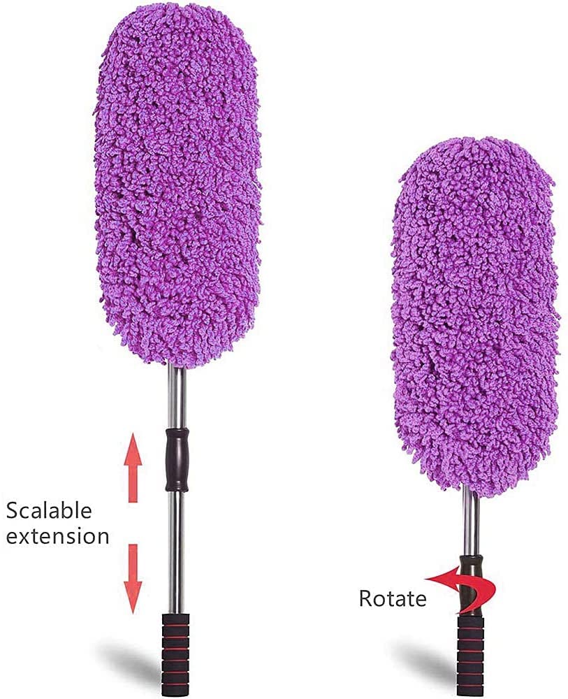 Microfiber Car Cleaning Duster – Telescopic Handle - alternate view 8