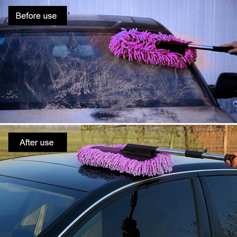 Microfiber Car Cleaning Duster – Telescopic Handle - alternate view 9