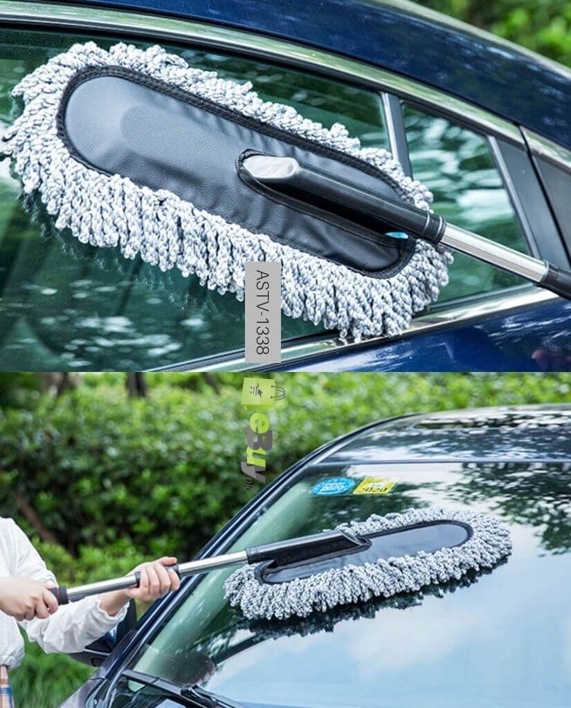 Microfiber Car Cleaning Duster – Telescopic Handle - alternate view 5