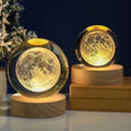 3D Solar System Crystal Ball Light - alternate view 2