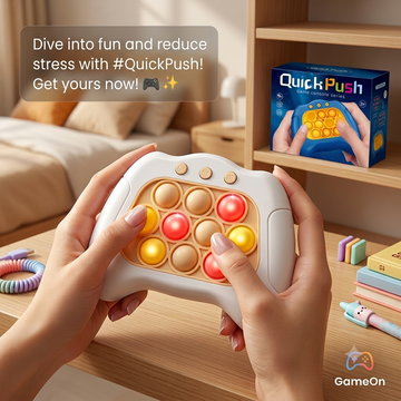 Quick Push Pop It Game Console - alternate view 2