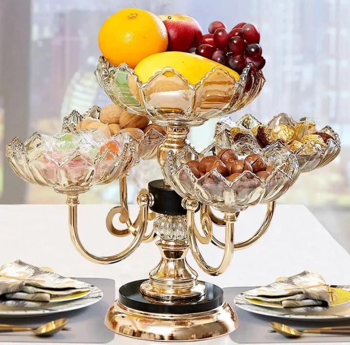 Rotating Fruit Decor Tray Rack - alternate view 3