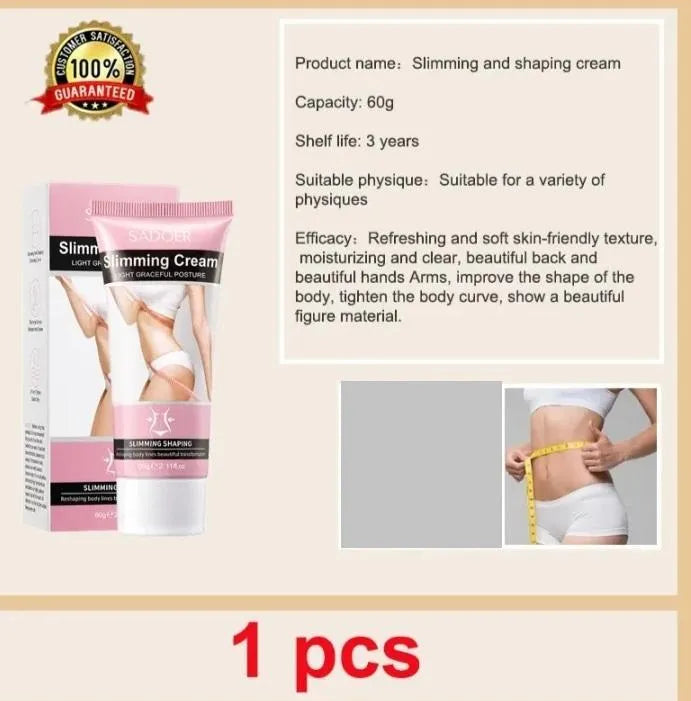 Slimming & Shaping Cream 60g – Body Firming Massage Cream