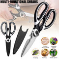Stainless Steel Kitchen Scissors for Meat, Fish, Vegetables & Herbs - alternate view 3