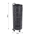 Rotating Storage Organizer Rack on Wheels (With Handle) - alternate view 4