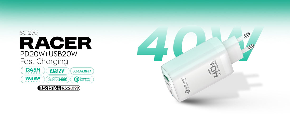 SG-250 40W Super Fast Charger
