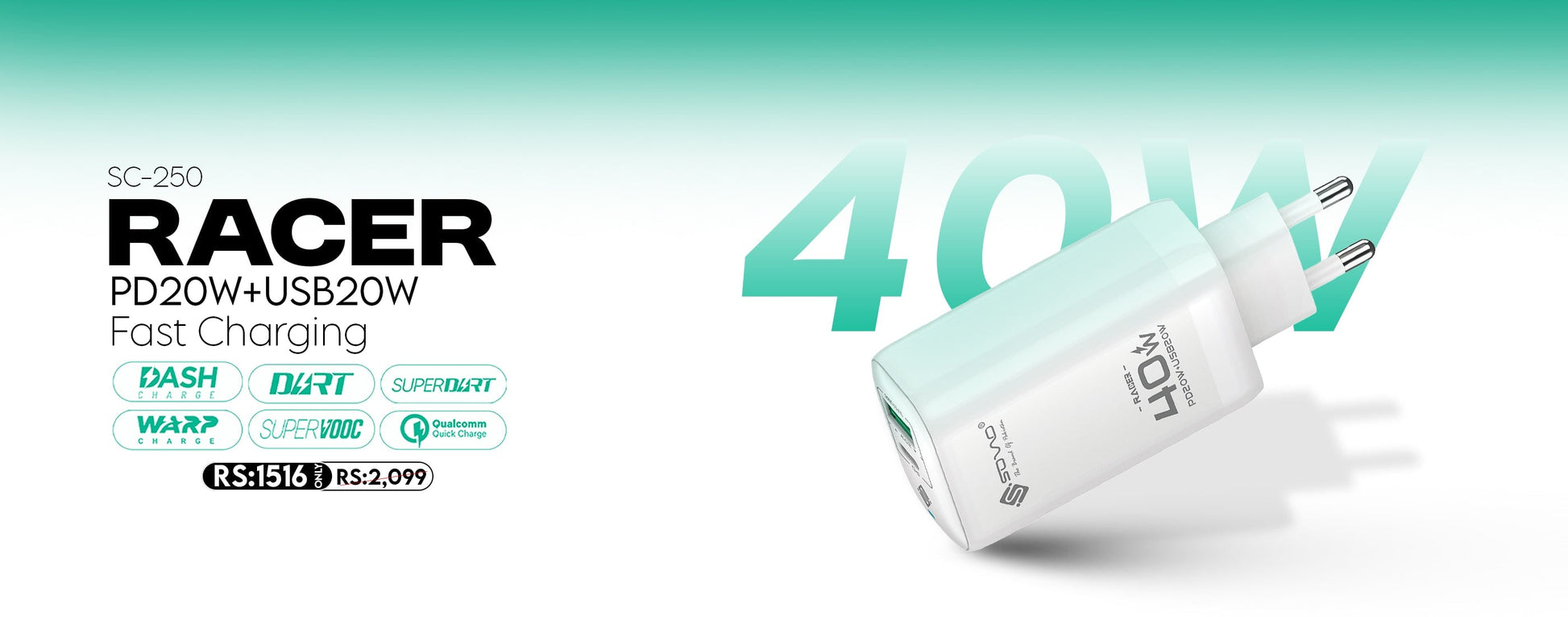 SG-250 Racer Charger specifications