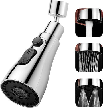 Turbo Flex 360 Flexible Faucet Sprayer