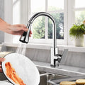 Flexible rotating faucet sprayer
