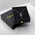 Wavelle Curve Pendant Necklace - image 3