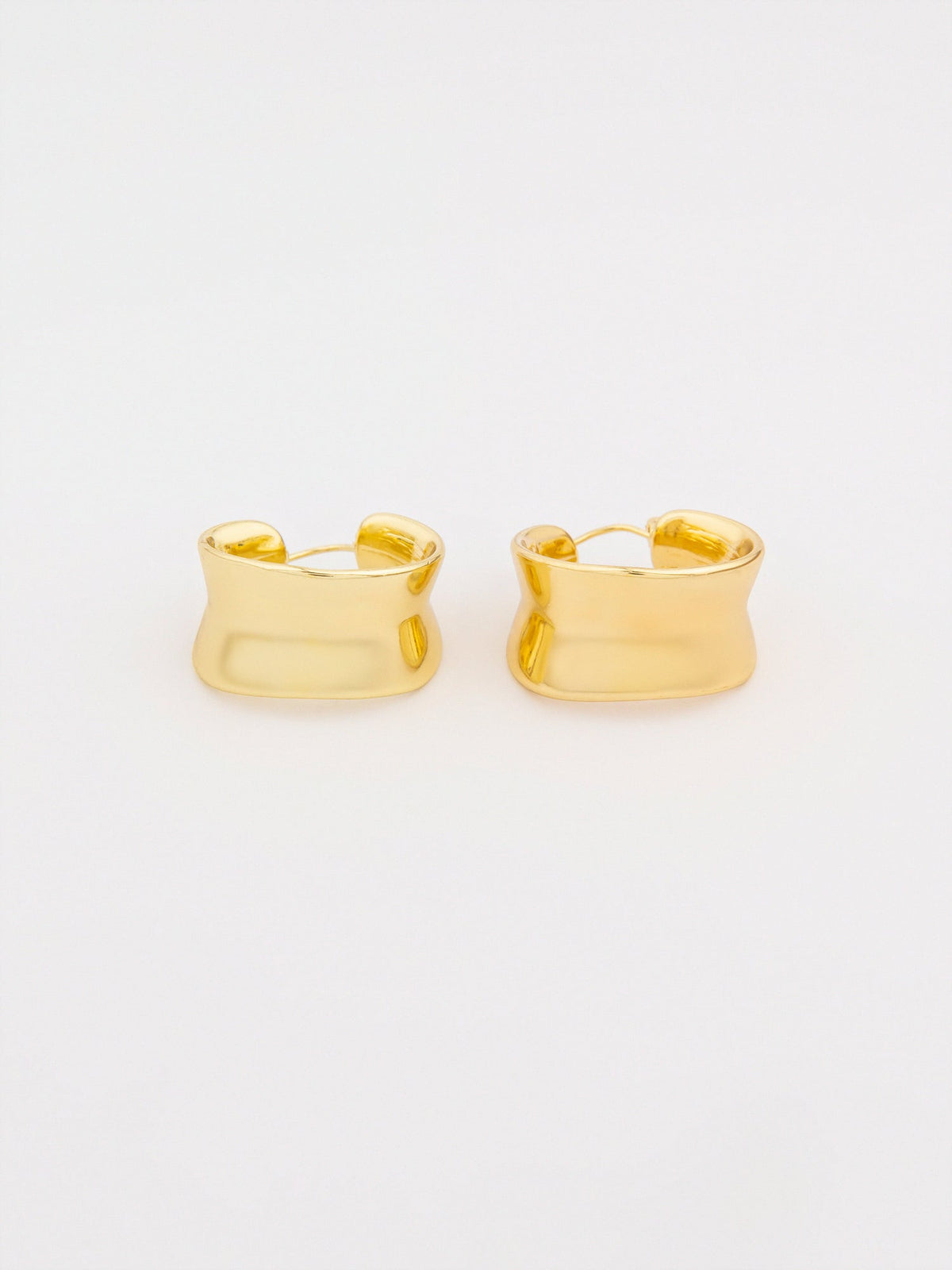 Classic Golden Hoop Earrings