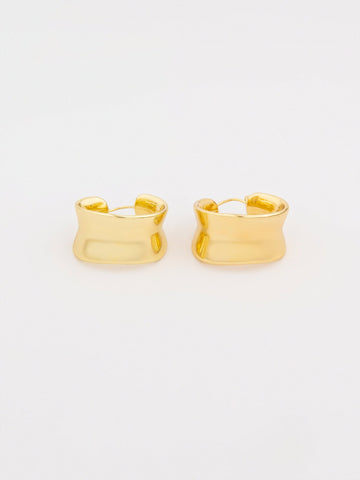 Classic Golden Hoop Earrings
