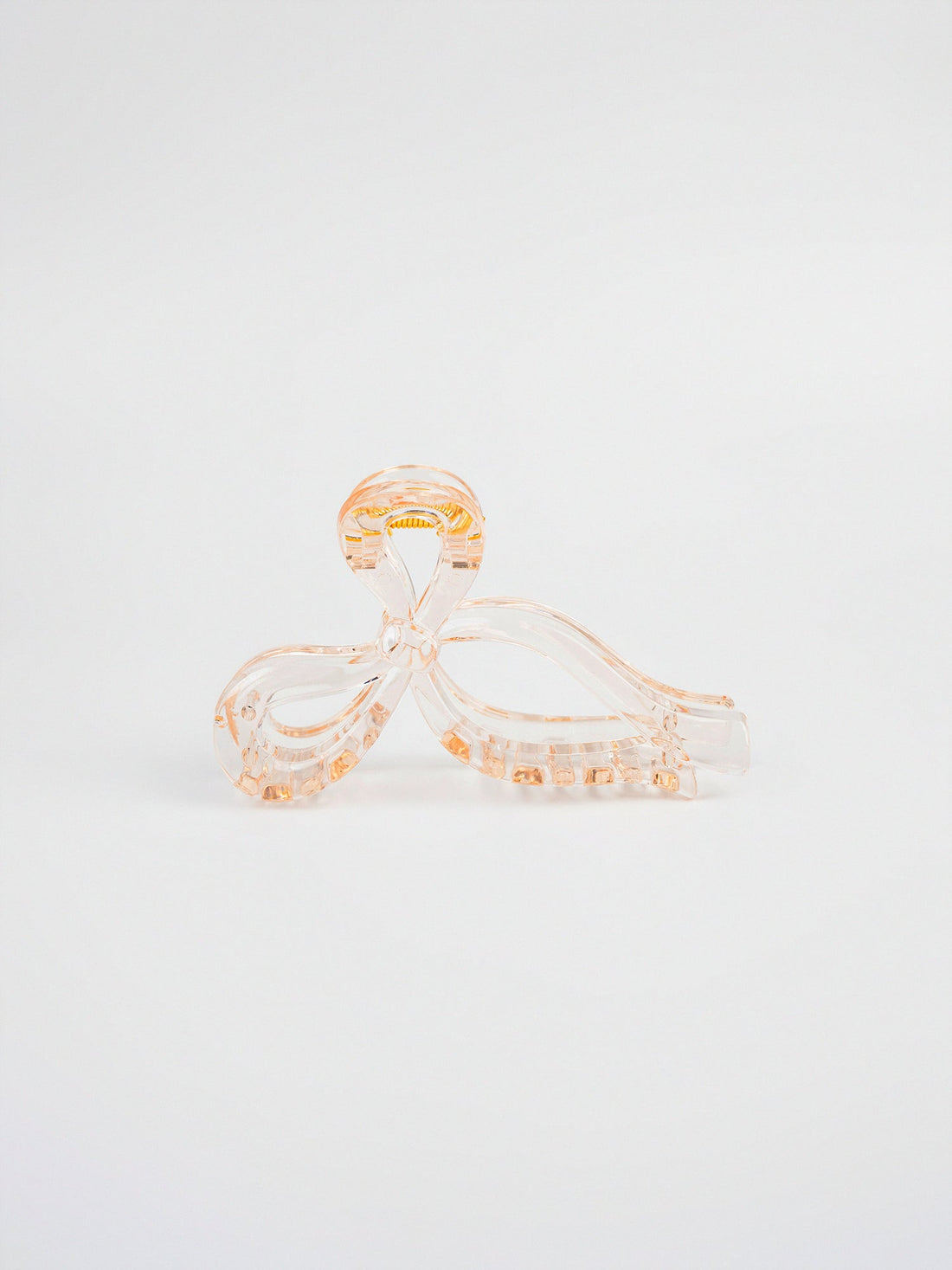 Bow Hair Claw - White
