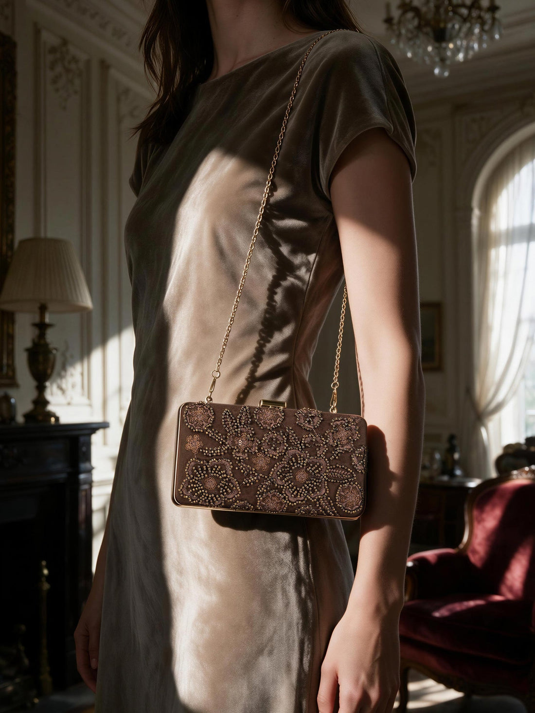 Baroque Evening Clutch